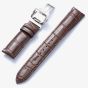 Seiko Brown Leather 20mm Watch Strap L0L8012J0