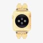 Coach Ladies Gold Tone Heart Apple Watch Strap 14700336