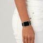 Coach Ladies Black Silicone Quilted Apple Watch Strap 14700317