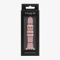 Coach Ladies Pink Silicone Apple Watch Strap 14700040