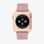 Coach Ladies Pink Silicone Apple Watch Strap 14700040