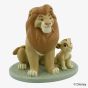 Disney Mufasa And Simba Figurine DI187