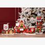 Toy Shop Christmas Clock Tower Brick Building Set Accessory XM15905