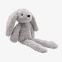 Softies Theo Long Legged Grey Bunny Soft Toy Gift SOF104