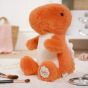 Softies Daphne The Dinosaur Orange Soft Toy SOF130