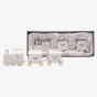Celebrations Silverplated My First Tooth & Curl Train Set Gift CG423