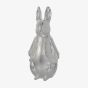 Peter Rabbit Silver Plated Sculpted Money Box A32330