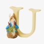 Peter Rabbit Decorative Peter Rabbit Letter U A5013