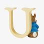 Peter Rabbit Decorative Peter Rabbit Letter U A5013