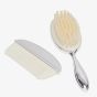 Celebrations Silver Plated Teddy Brush & Comb Set Gift 6310