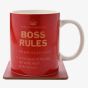 Harvey Makin The Boss Mug And Coaster Set HM2531