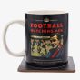 Harvey Makin Football Watching Mug And Coaster Set HM2529