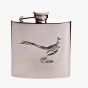 Harvey Makin Classic Metal Pheasant Hip Flask HM2757