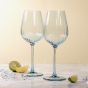 Set Of Two Wine Glasses Blue LP77867A