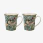 William Morris Set Of Two Strawberry Thief Mugs LP96636A