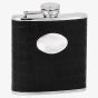 Black Crocodile Engravable 5oz Hip Flask HF-04