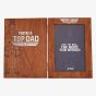 Top Gun Top Dad Wooden 4x6 Inch Photo Frame PM321