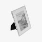 Impressions Silver Plated White Boarder 5x7 Inch Photo Frame FS16057