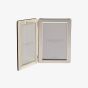 Impressions Silverplated Double Hinged 4x6 Inch Photo Frame 3499