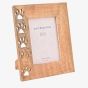Wooden Paw Print 5X7 Photo Frame BB611