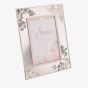 Sophia Classic Silver Daisy 4x6 Photo Frame SP3505F46