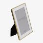 Impressions Brushed Brass Finish 4x6 Inch Photo Frame FS43846