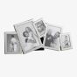 Shudehill Silver Overlap x5 Multi Photo Frame 70021