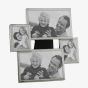 Silver Plated 4 Photo Collage Photo Frame 72004