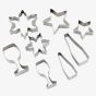 Festive Cookies & Wine Cutters Gift Set L6913