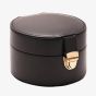 Sophia Black Round Leather Jewellery Box SP3341B
