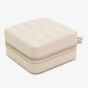 WOLF Caroline Zip Travel Case Ivory Jewellery Box 329953