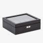 WOLF Viceroy 8 Piece Black Watch Box 466002