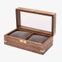 Harvey Makin Wooden Duo Watch Box HM2731
