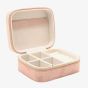 Sophia Blush Classic Velvet Jewellery Box SP3520