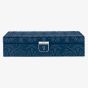 WOLF X Liberty Medium Navy Jewellery Box 381117