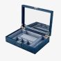 WOLF X Liberty Medium Navy Jewellery Box 381117