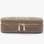 WOLF Zoe Mink Travel Zip Jewellery Case 393313