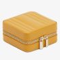 WOLF Maria Mustard Small Zip Jewellery Case 766293