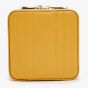 WOLF Maria Mustard Small Zip Jewellery Case 766293