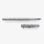 Yard O Led Perfecta Victorian Sterling Silver Patterned Fountain Pen 943921