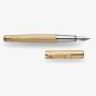 Yard O Led Pinstripe 72 Sterling Silver Gold Vermeil Fountain Pen 945750G