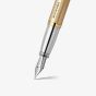 Yard O Led Pinstripe 72 Sterling Silver Gold Vermeil Fountain Pen 945750G