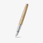 Yard O Led Pinstripe 72 Sterling Silver Gold Vermeil Fountain Pen 945750G