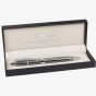 Stratton Silver & Black Rollerball Pen ST1205