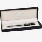 Stratton Black & Silver Ballpoint Pen ST1218