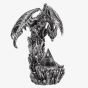 Mystic Legends Silver Light Up Dragon Figurine 69536
