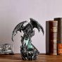 Mystic Legends Silver Light Up Dragon Figurine 69536