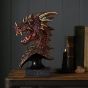Mystic Legends Red Dragons Head Bust Ornament 69554
