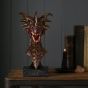 Mystic Legends Red Dragons Head Bust Ornament 69554