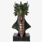 Mystic Legends Green Dragons Head Bust Ornament 69555